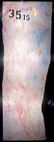 Tiffany glass sheet #15 in box #35